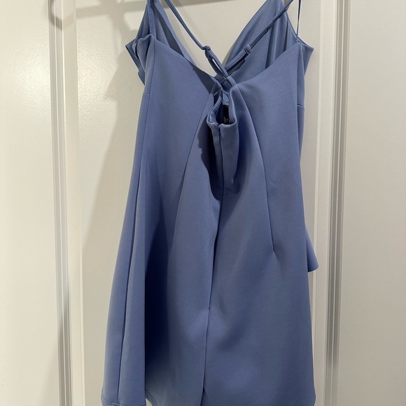 ASOS Scuba Ruffle Romper NWT - Picture 8 of 9